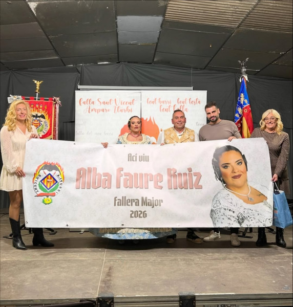 el passat 8 de novembre va tindre lloc la proclamacio de la nostra fallera major per a l exercic  5 