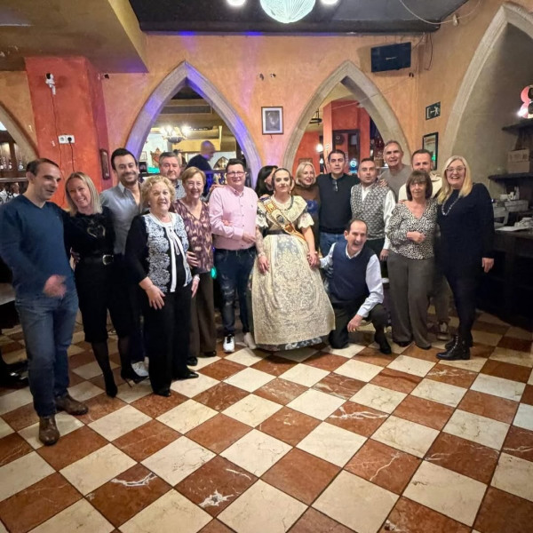 fallers d honor   el dissabte passat vam tindre el sopar per a homenatjar els nostres fallers d