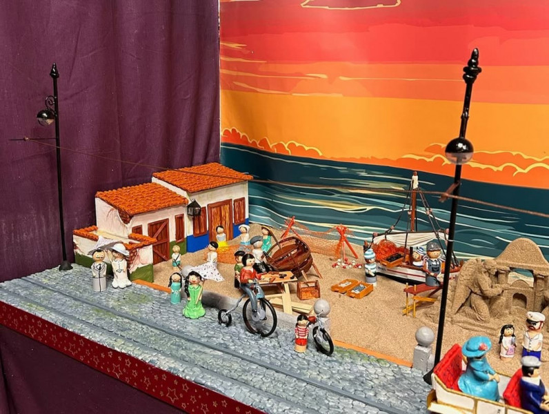 inauguracio betlem  el dissabte vam tindre la inauguracio del nostre pesebre  gracies a la dele  9   maximo ancho 2400 maxima altura 1800 