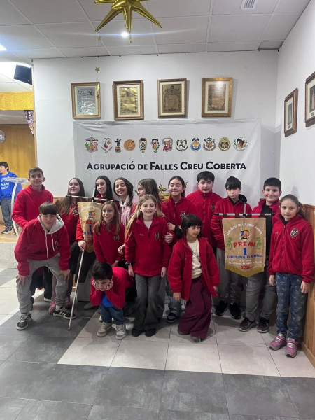 premis infantils agrupacio  el diumenge els infantils van tindre el berenar del lliurament de p  1 